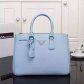 Prada Galleria Bag 2274 Saffiano Leather 33cm Light Blue