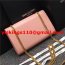 YSL Tassel Chain Bag 22cm Patent Leather Pink