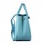 Prada corss pattern 0813 light blue tote bag
