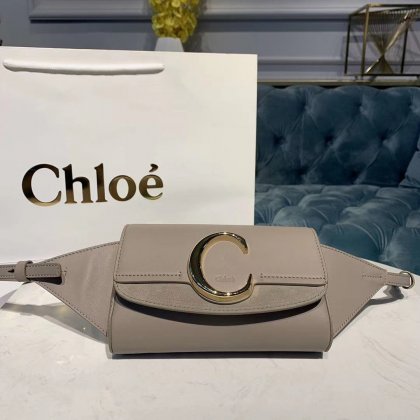 Chloe C Belt Bag Grey