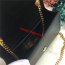 YSL Small Tassel Chain Leather Bag 17cm Black