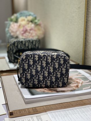 Dior 2020 Oblique Monogram Fabric Belt Bag