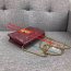 Dior Addict WOC Burgundy Leather Chain Bag 19cm