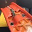 Goyard Cosmetic Bag Orange Toiletry Case