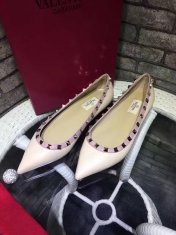Valentino pink flat shoes