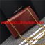 YSL Tassel Chain Bag 22cm Patent Leather Dark Red