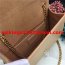 YSL Tassel Chain Bag 22cm Smooth Leather Apricot Gold