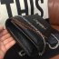 YSL Caviar Leather 24cm Chain Bag Black Silver