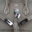 Hermes Birkin 35cm cattle skin vein Handbags dark khaki silver