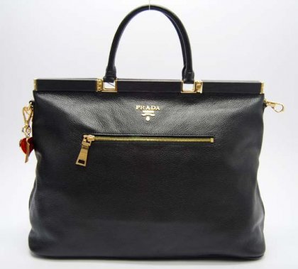 Prada 80302 Black Handbag