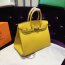 Hermes Birkin 35cm Togo Leather Handbag Yellow Gold