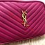 Ysl Loulou 520534 Bags Red Wine