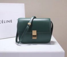Celine Classic Box Bag 23cm Green
