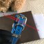 Original Quality Goyard Dog Collar Blue
