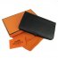 Hermes Dogon Wallet Togo Leather H001 Black