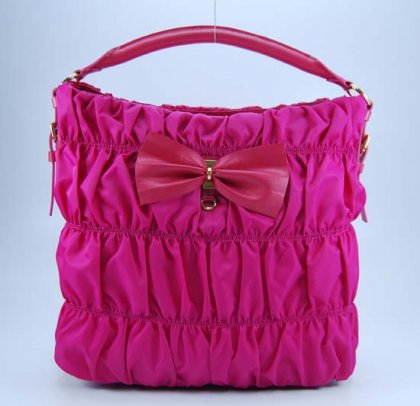 Prada 80071 Tote Bag In Pink