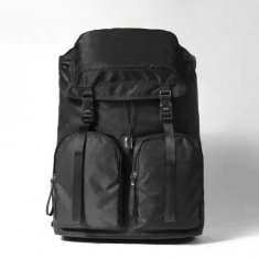 Prada Canvas Backpack V136 Black
