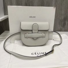 Celine Crossbody Bag Belt Bag White