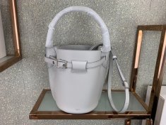 Celine New Bucket Nabo Bag White