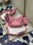 Prada Hobo Re-Edition 2005 Nylon Shoulder Bag Pink