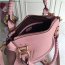Chloe Marcie Cow Leather Tote Handbag Pink