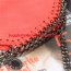 Stella McCartney Falabella Shaggy 25cm Shoulder Bag Watermelon Red Gunmetal