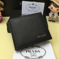 Prada Men's Leather Wallet 0334 Black