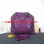 Stella McCartney Falabella Shaggy 37cm Shoulder Bag Purple Gunmetal