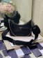 Prada Hobo Re-Edition 2005 Nylon Crossbody Bag Black