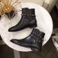 Valentino Garavani Rockstud Black Leather Boots Size 35-40