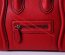 Celine Small Luggage Pebble Leather 20cm Red