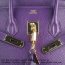 Hermes Birkin 35cm Togo leather Handbags purple golden