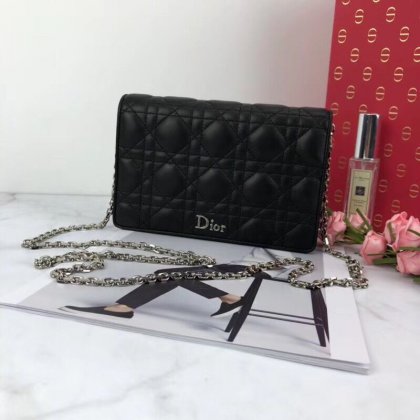 Christian Dior Dioraddict Flap Bag Black Small