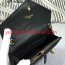 YSL Small Envelope Chain Bag Caviar Leather Black 19cm