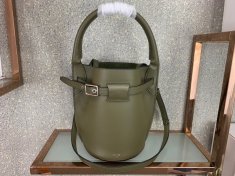 Celine New Bucket Nabo Bag Military Green